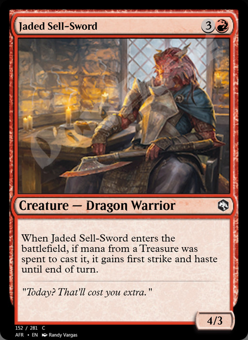 Jaded Sell-Sword