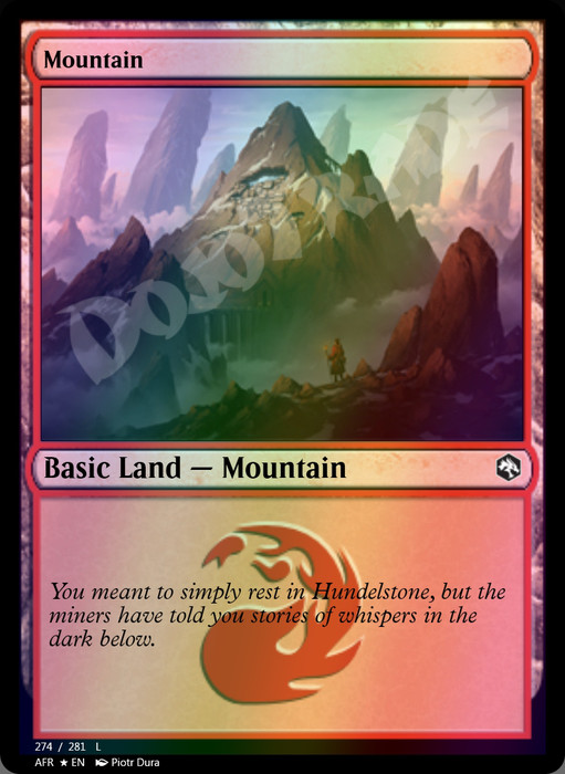 Mountain (#274) FOIL