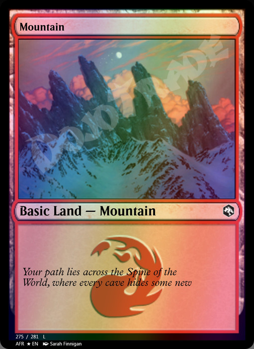 Mountain (#275) FOIL