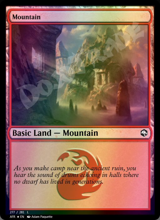 Mountain (#277) FOIL