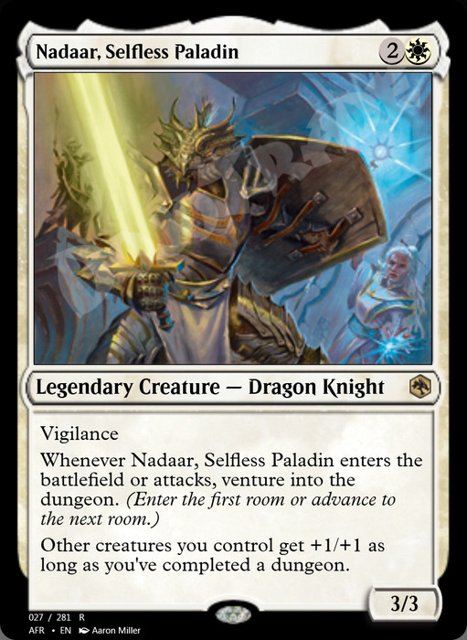 Nadaar, Selfless Paladin