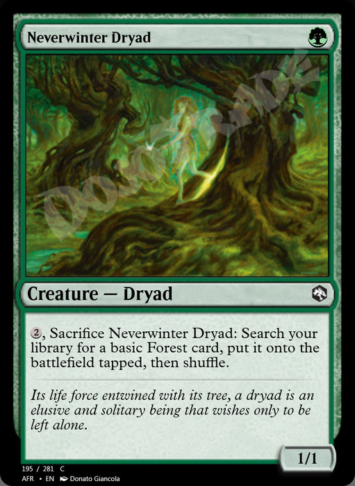 Neverwinter Dryad