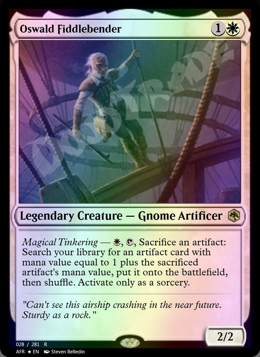 Oswald Fiddlebender FOIL