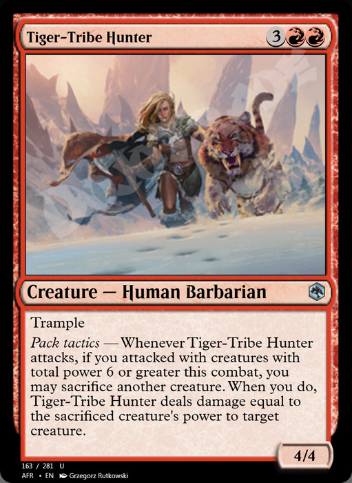 Tiger-Tribe Hunter