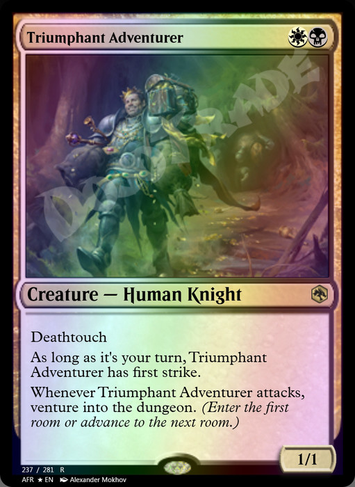 Triumphant Adventurer FOIL