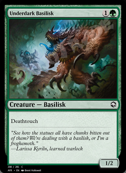 Underdark Basilisk