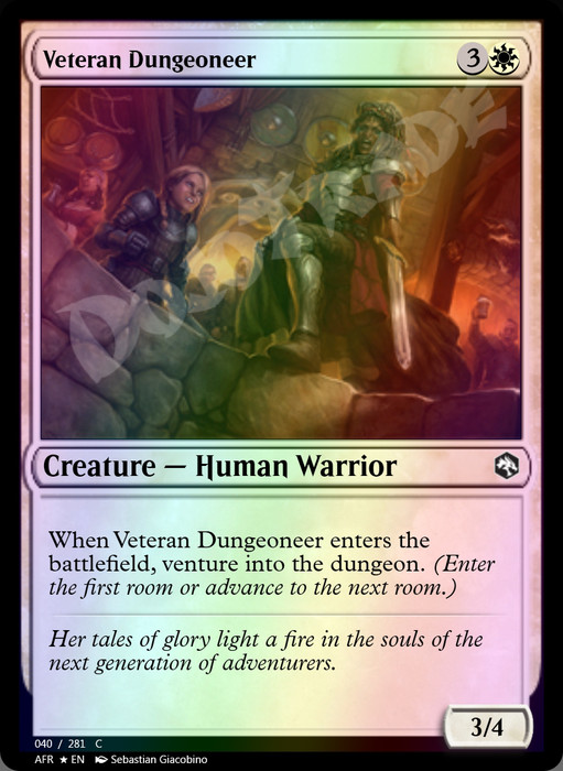 Veteran Dungeoneer FOIL