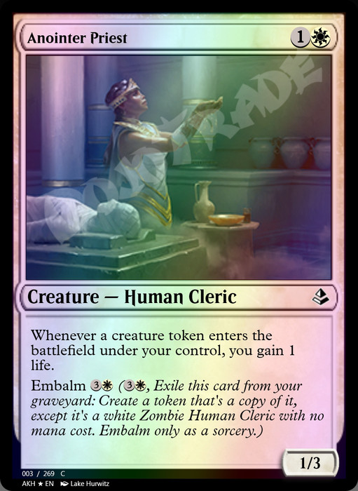 Anointer Priest FOIL