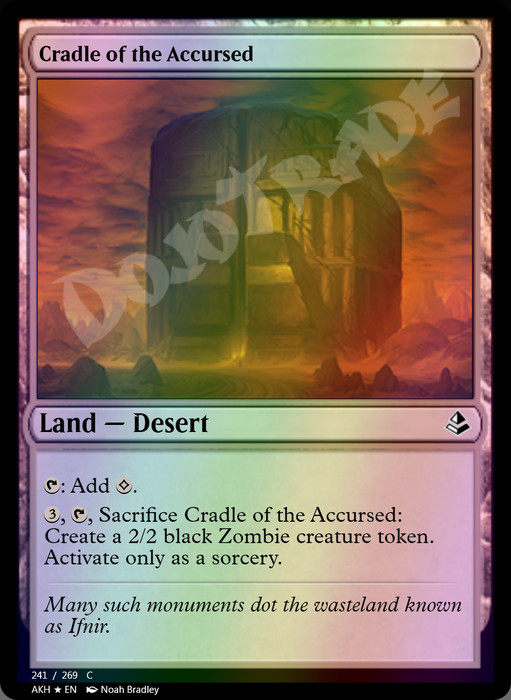 Cradle of the Accursed FOIL