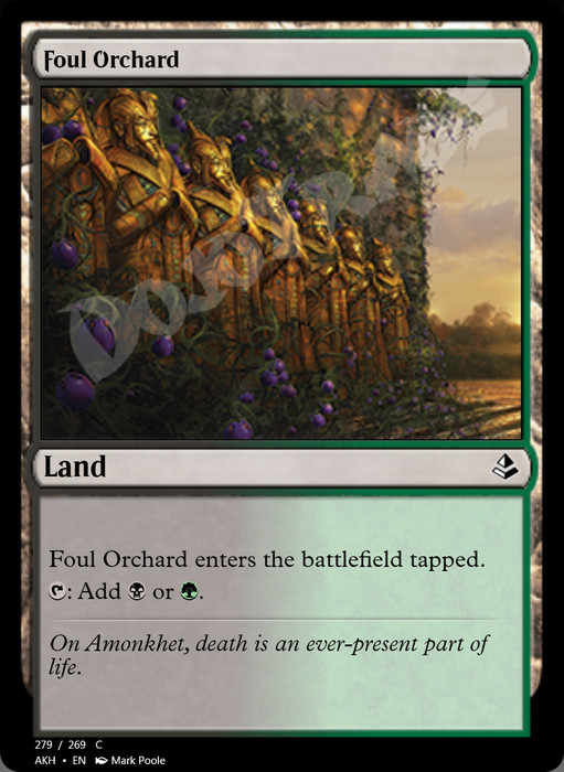 Foul Orchard