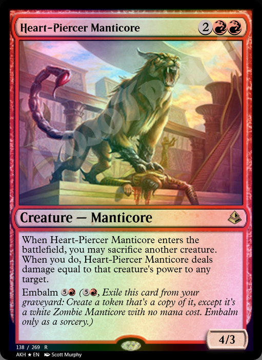 Heart-Piercer Manticore FOIL