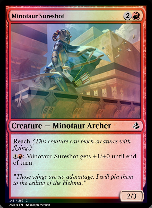 Minotaur Sureshot FOIL