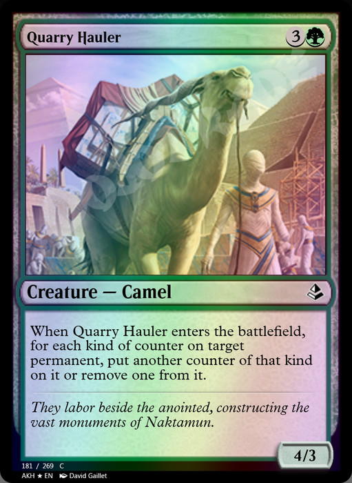 Quarry Hauler FOIL