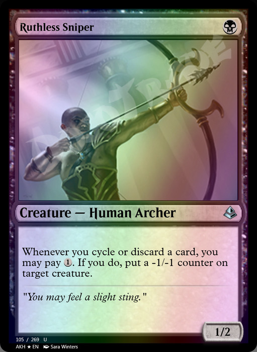 Ruthless Sniper FOIL