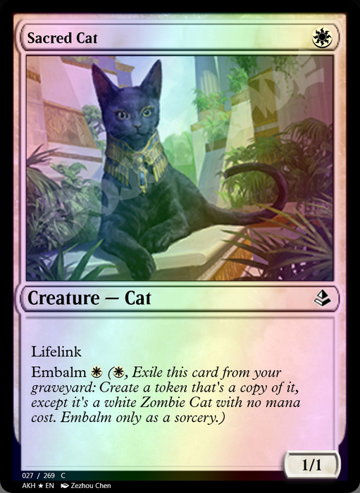 Sacred Cat FOIL