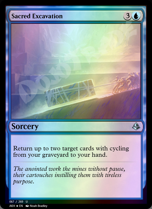 Sacred Excavation FOIL