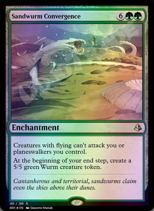 Sandwurm Convergence FOIL