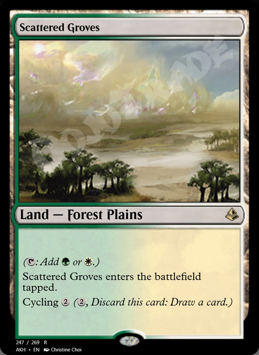 Scattered Groves