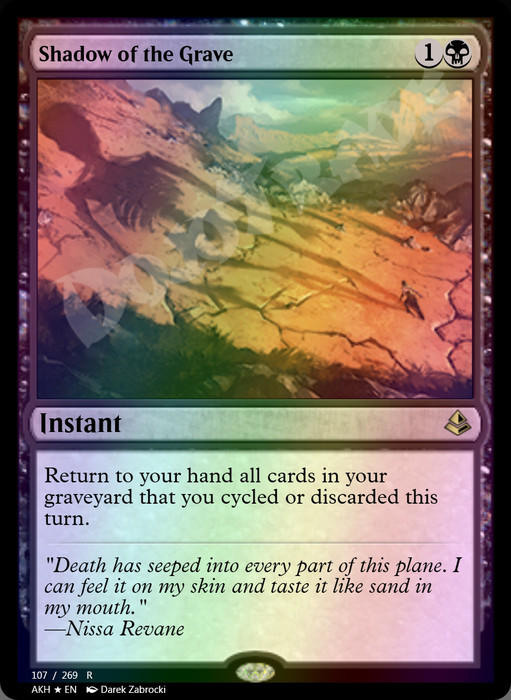 Shadow of the Grave FOIL