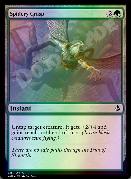 Spidery Grasp FOIL