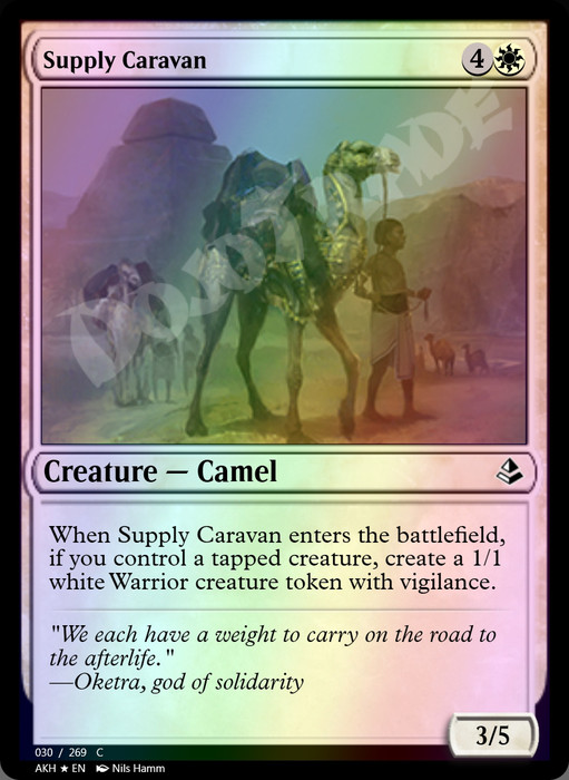 Supply Caravan FOIL