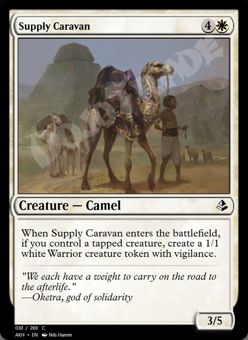 Supply Caravan