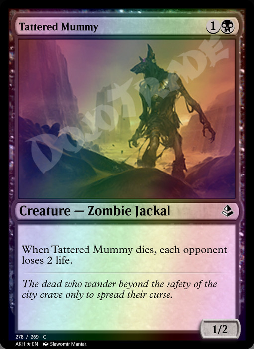 Tattered Mummy FOIL