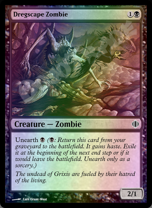 Dregscape Zombie FOIL