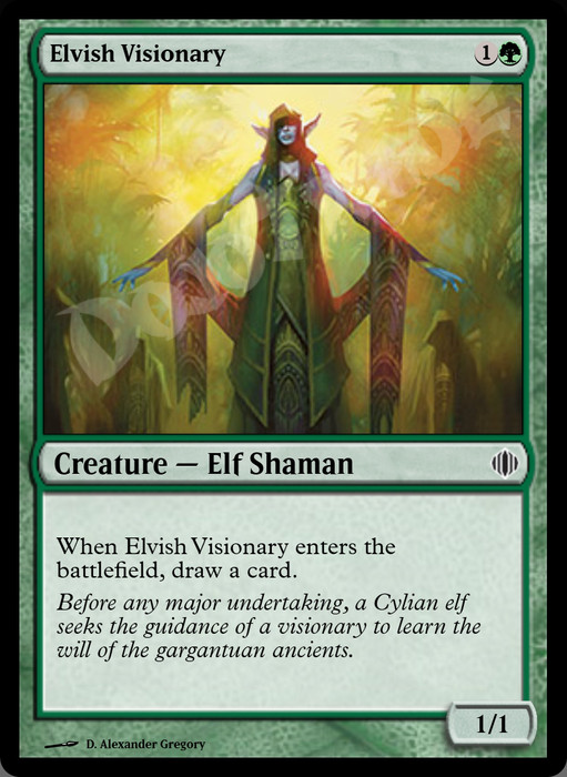 Elvish Visionary