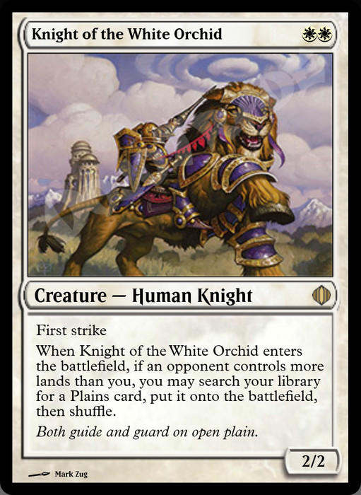 Knight of the White Orchid