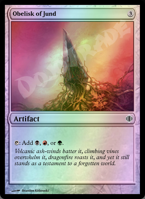 Obelisk of Jund FOIL