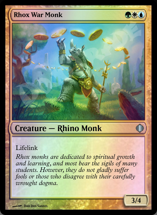 Rhox War Monk FOIL