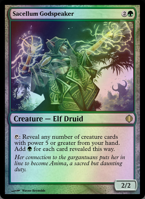 Sacellum Godspeaker FOIL