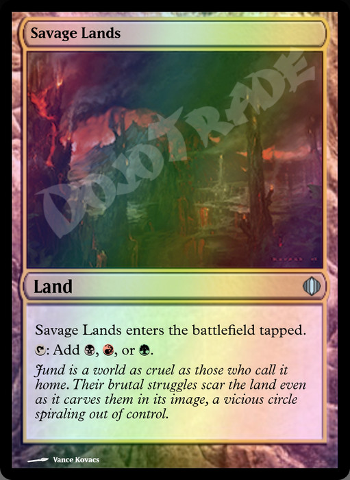 Savage Lands FOIL