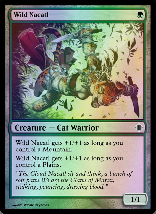 Wild Nacatl FOIL