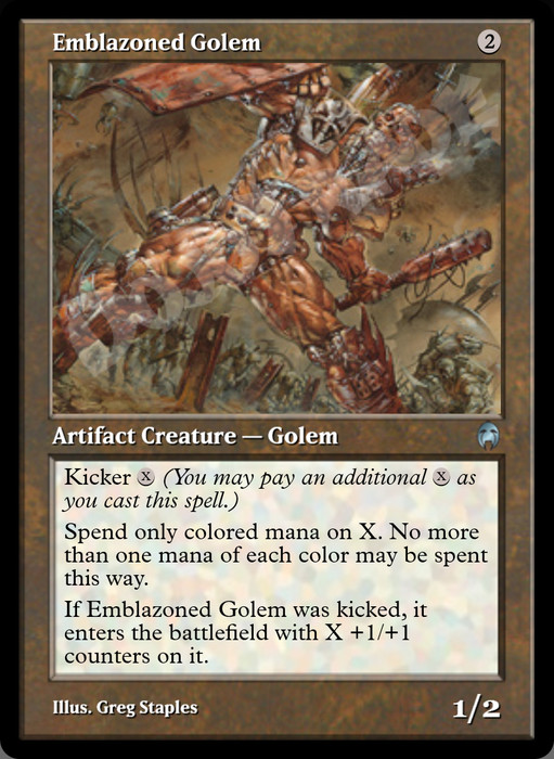 Emblazoned Golem