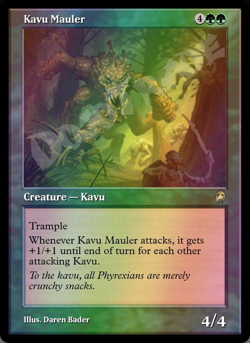 Kavu Mauler FOIL