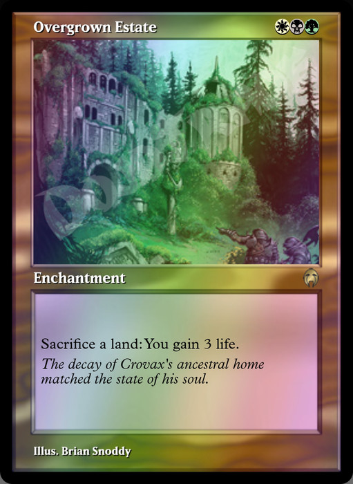 Overgrown Estate FOIL