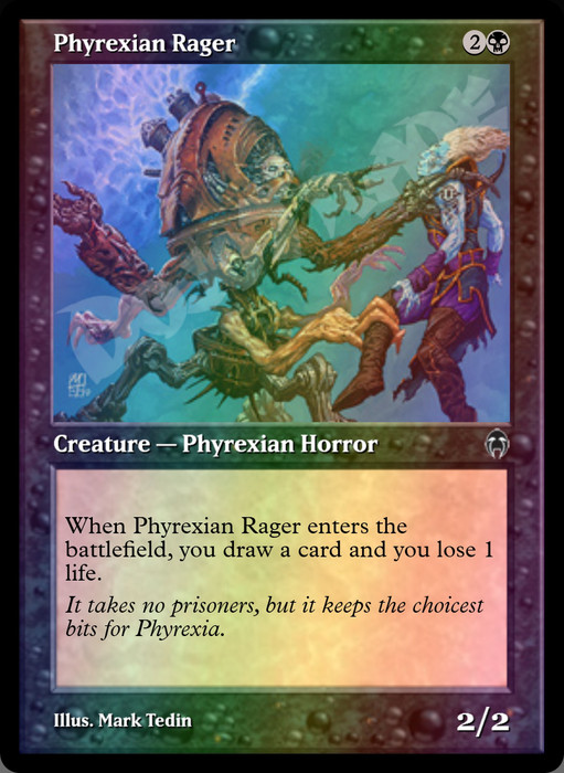 Phyrexian Rager FOIL