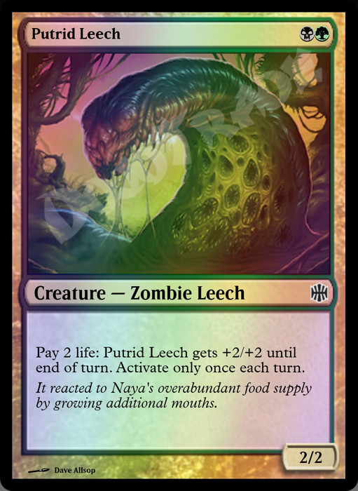 Putrid Leech FOIL