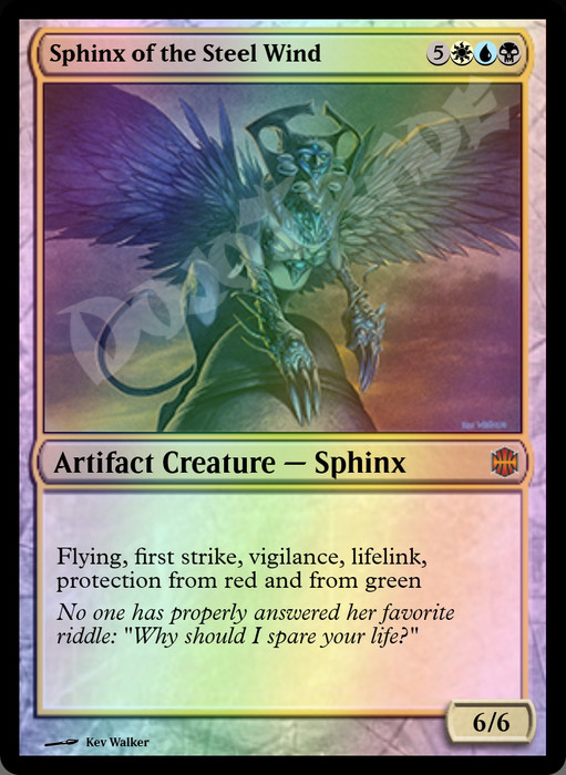 Sphinx of the Steel Wind FOIL