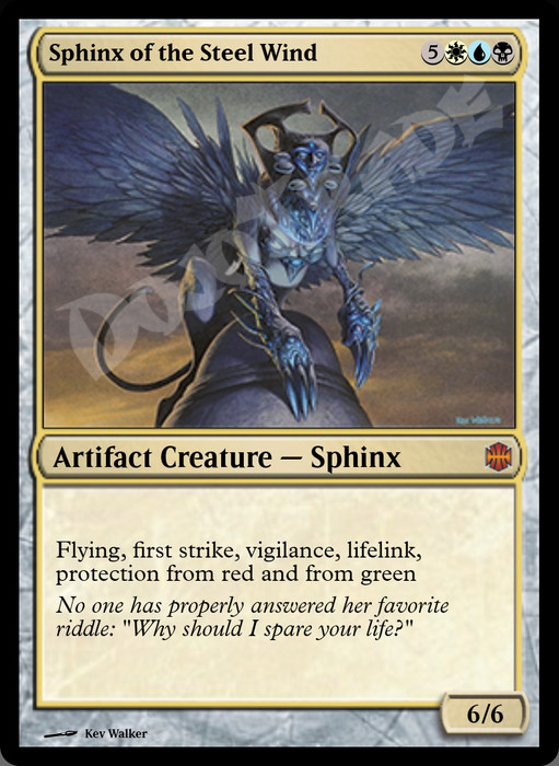 Sphinx of the Steel Wind