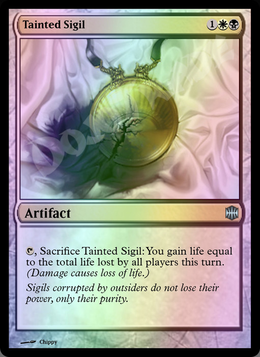 Tainted Sigil FOIL