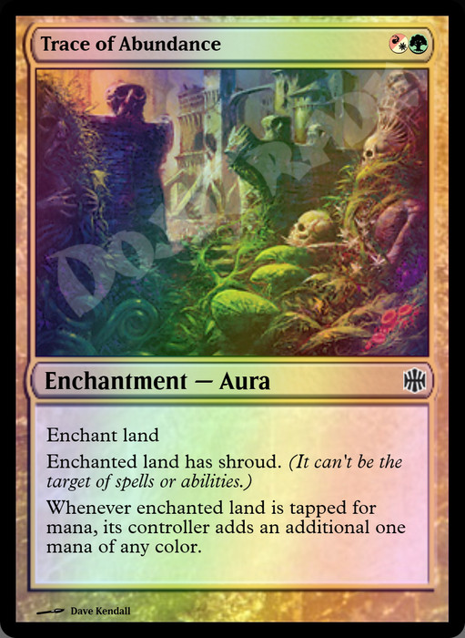 Trace of Abundance FOIL