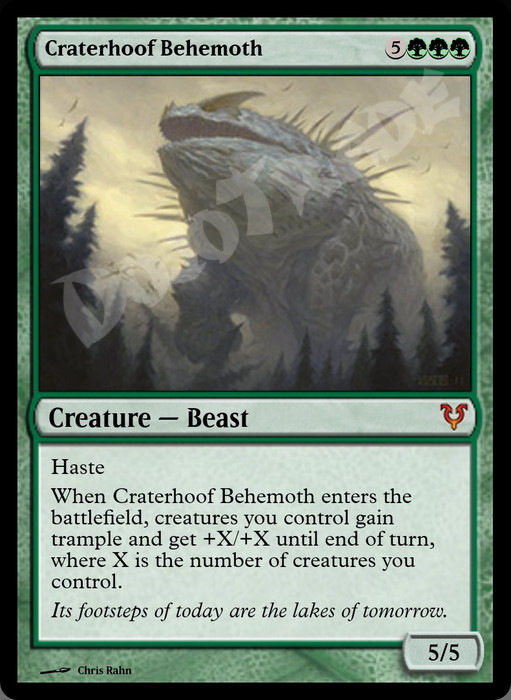 Craterhoof Behemoth