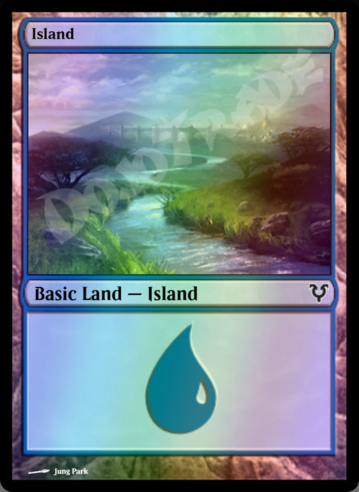 Island (#235) FOIL