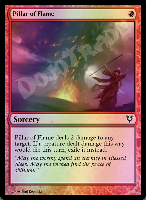 Pillar of Flame FOIL