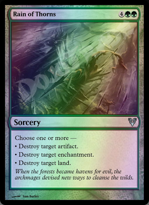 Rain of Thorns FOIL