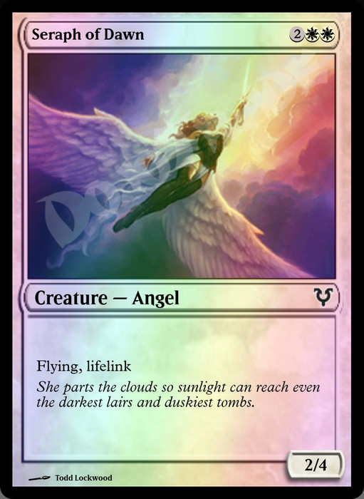 Seraph of Dawn FOIL