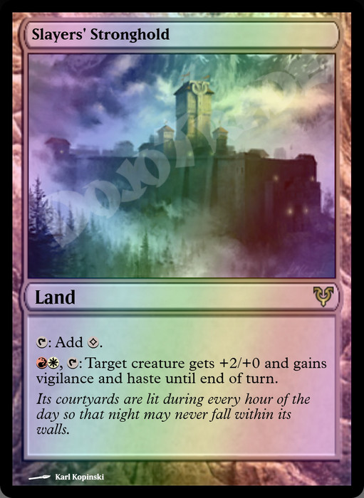 Slayers' Stronghold FOIL